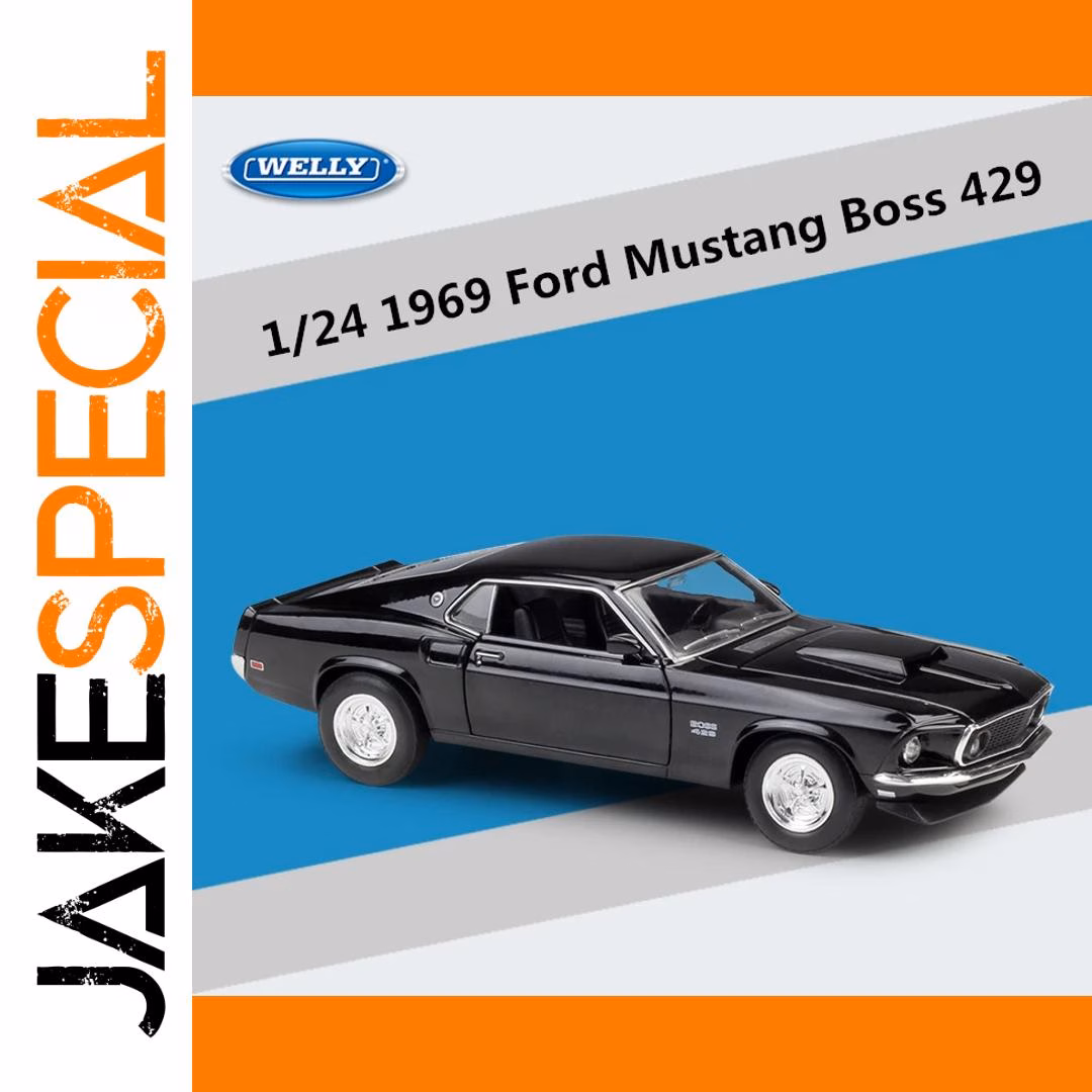 1969 Ford Mustang Boss 429 Model 1:24 Scale - Image 6
