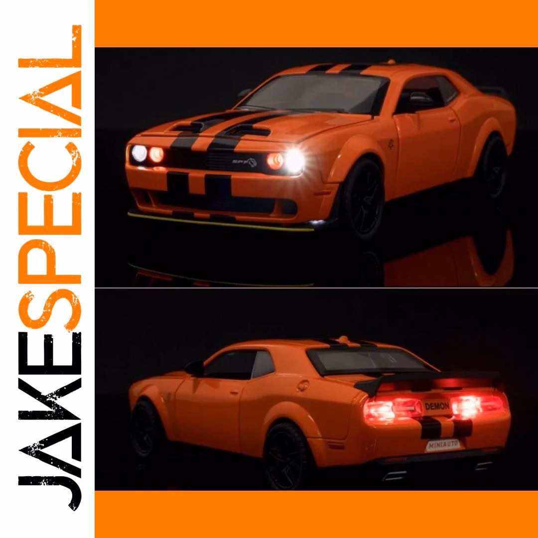 Challenger Hellcat Redeye 1:32 Diecast Model - Image 3
