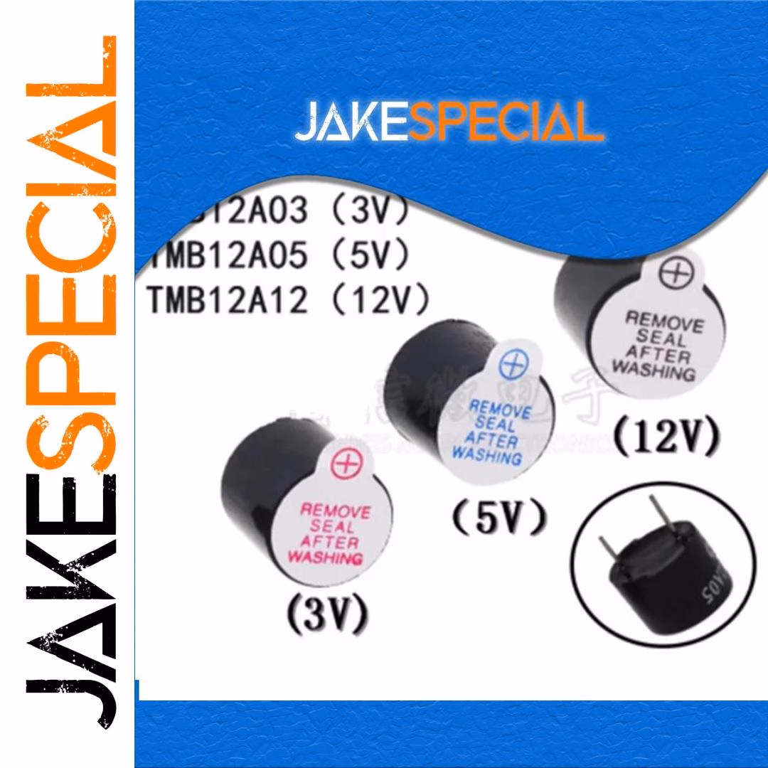 Set of 10 Active Buzzers TMB12A03/05/12V