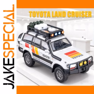 1:24 Scale Diecast Model Land LC80 Cruiser