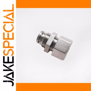 Pneumatic PMF Straight Bulkhead Connector