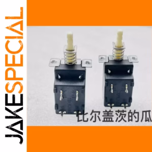 Self-Locking Button Switch 10A 250VAC 1 PCS