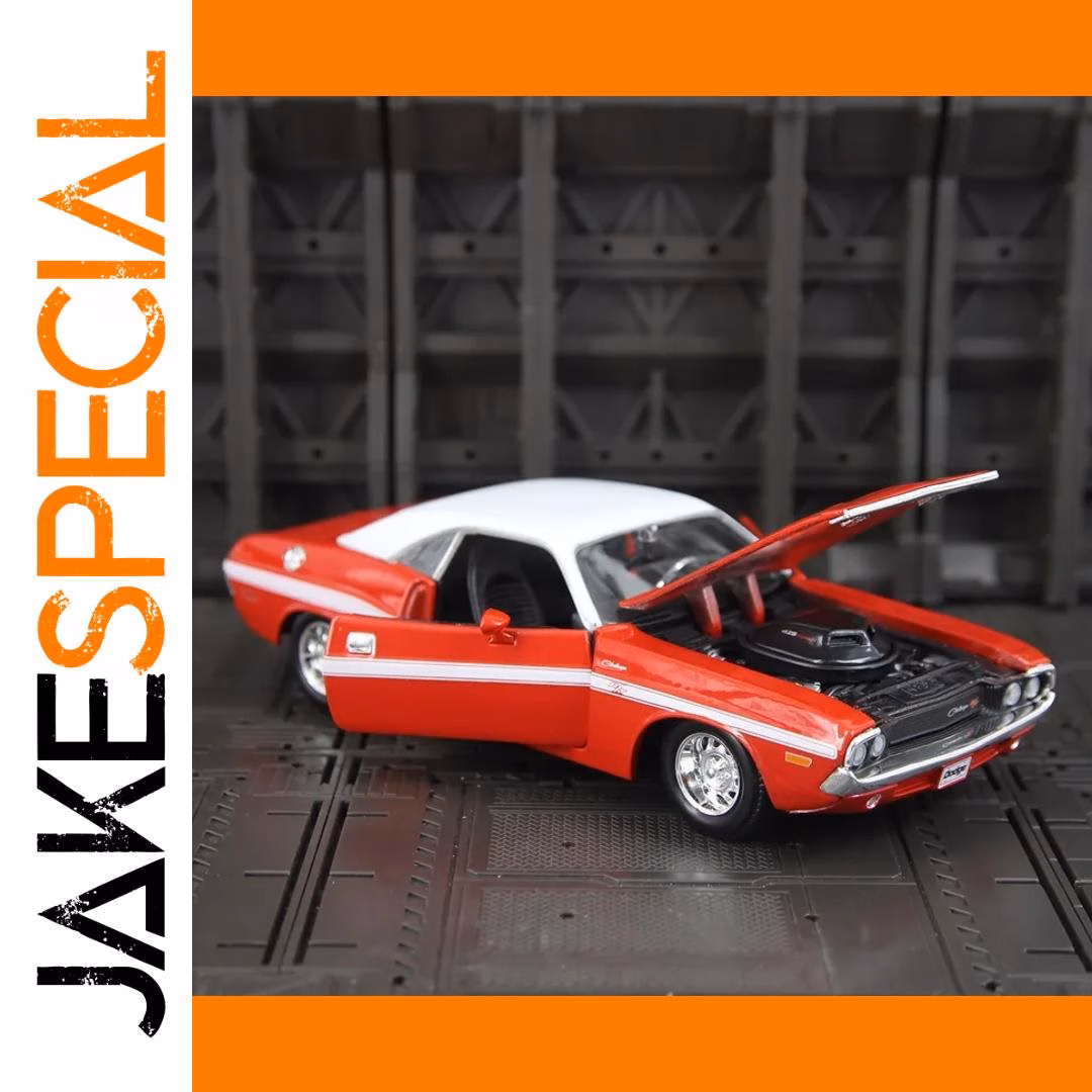 1:24 Scale Classic 1970 Challenger R/T Diecast Model