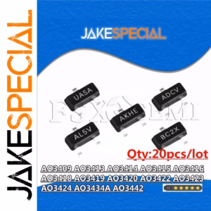 SOT23 MOSFET Transistors Set of 20 Pieces