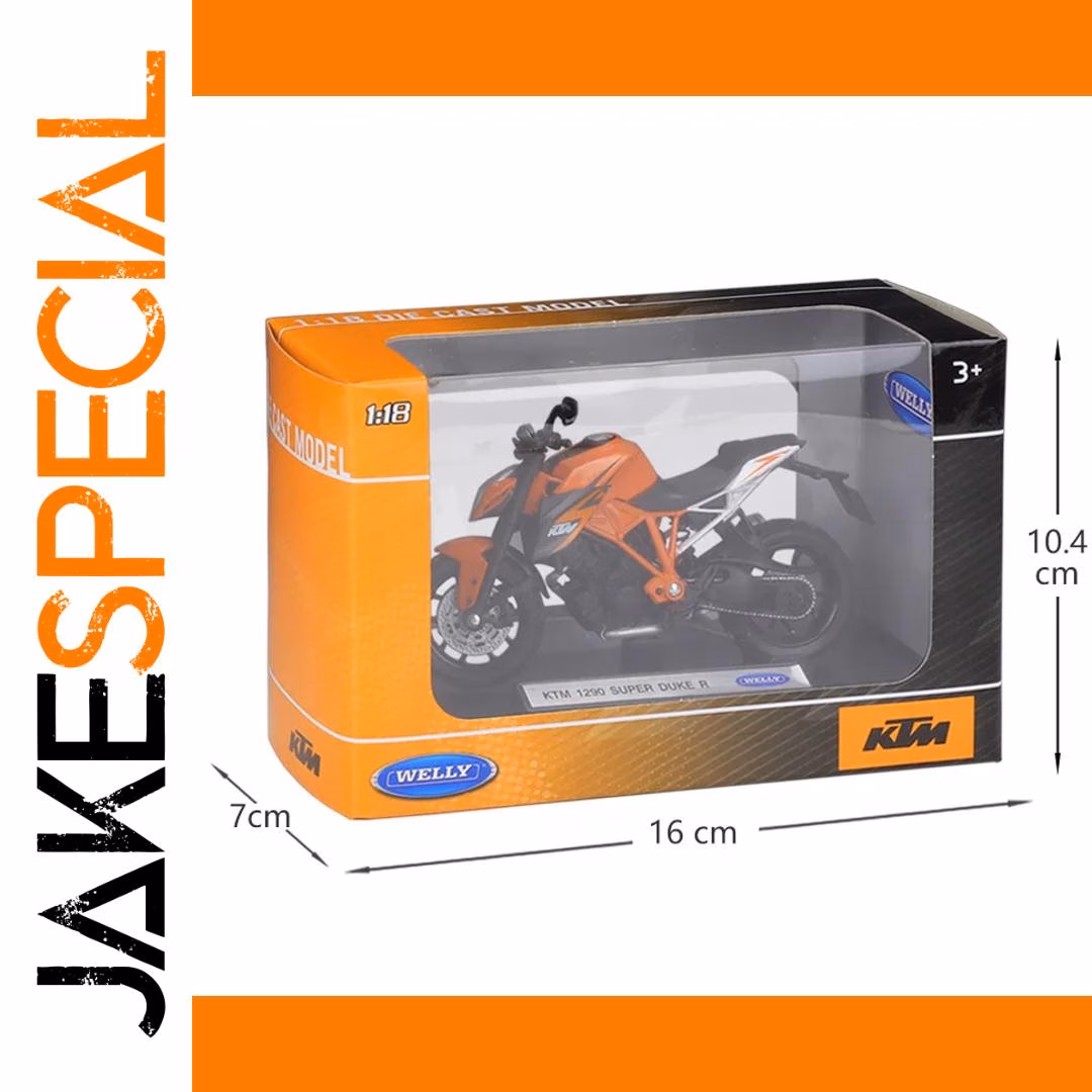 Welly 1:18 KTM 1290 Super Duke R Model - Image 4