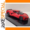 1:43 Scale Bright Red Corvette Stingray Model