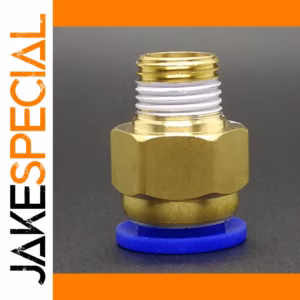 DN6 1/8 BSPT Brass Male Push-In Fitting