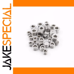 Male Countersunk End Plug Stainless Steel M8 to M33