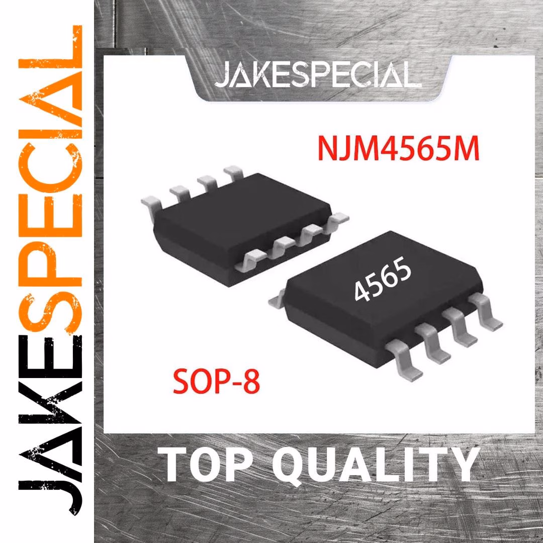 NJM4565M IC Chipset Set of 10 Pieces SOP-8