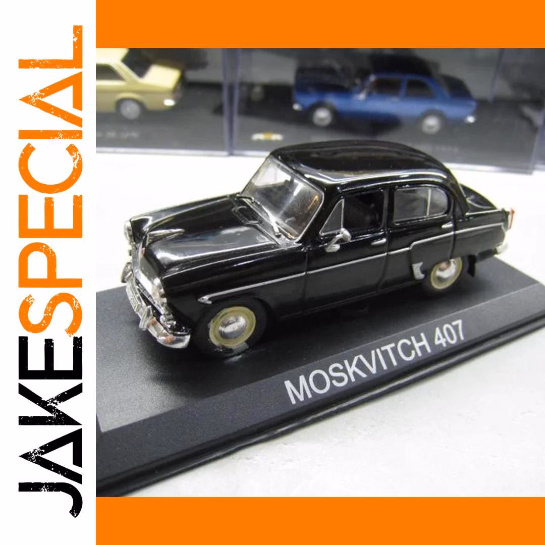 Diecast MOSKVITCH 407 Car Model Toy 1:43 Scale - Image 4