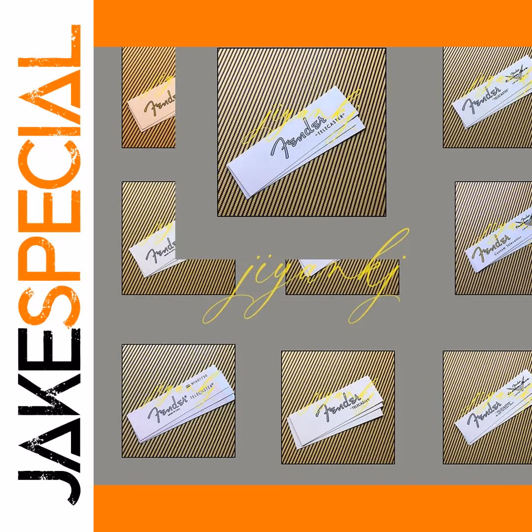 DIY Waterslide Decal Set for Electric Guitar 3PCS - Image 3