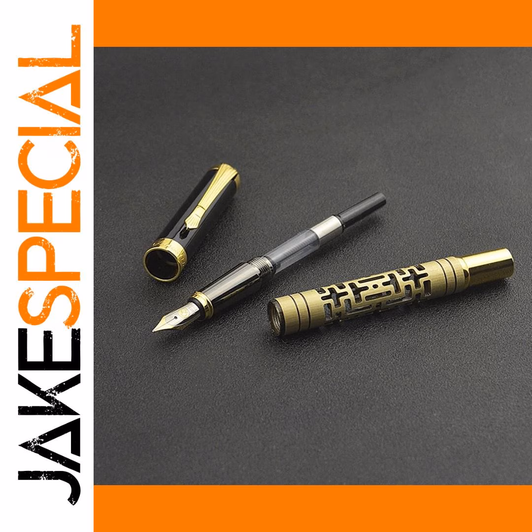 Luxury Metal Fountain Pen with 0.7mm Nib - Image 3