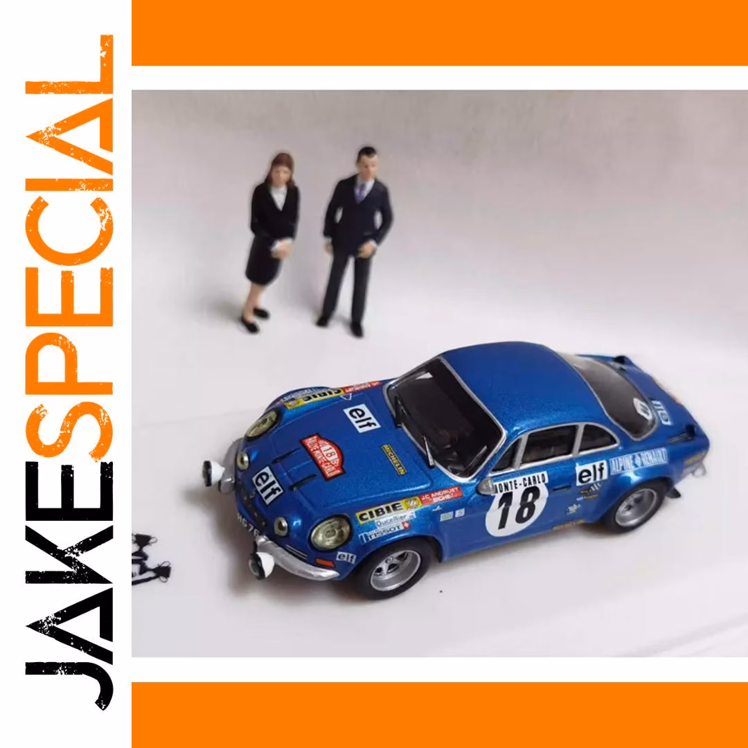 IXO 1:43 Scale ALPINE #18 Diecast Model - Image 2