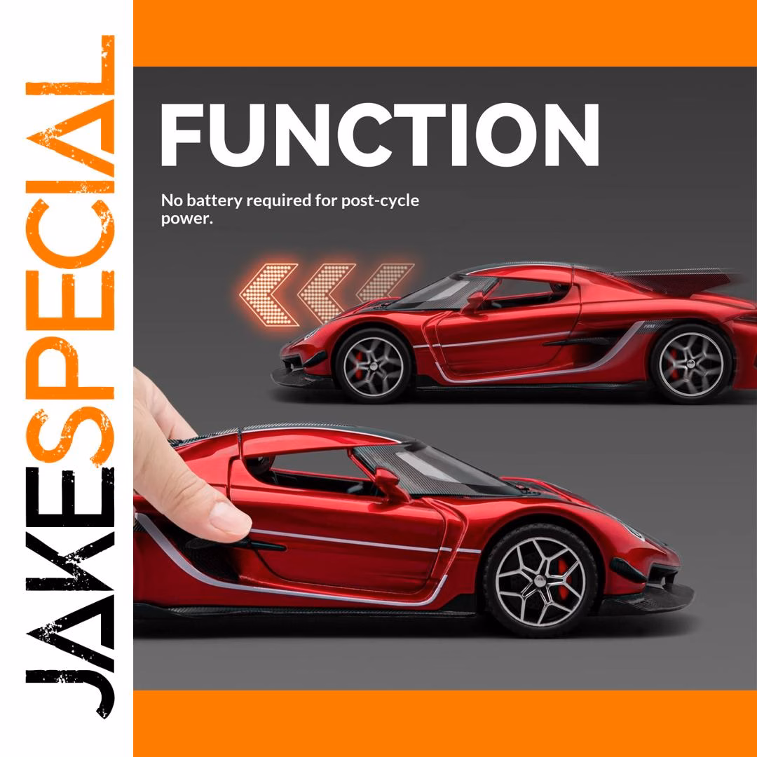 1:32 Jesko Sports Car Diecast Model – Image 4