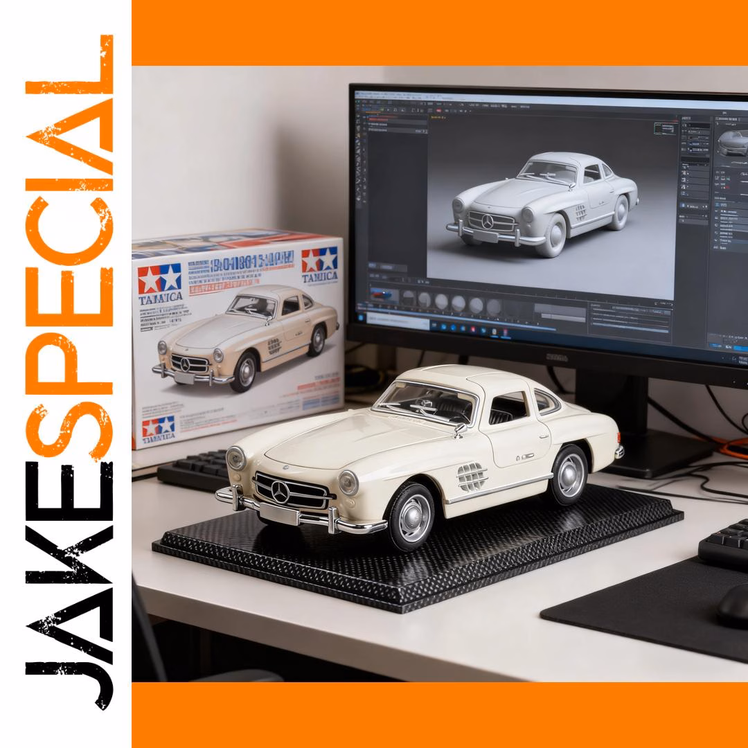 1:32 Scale Alloy 300SL Miniature Car Model