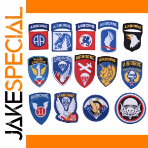 WWII US 82nd Airborne Division Patch Set