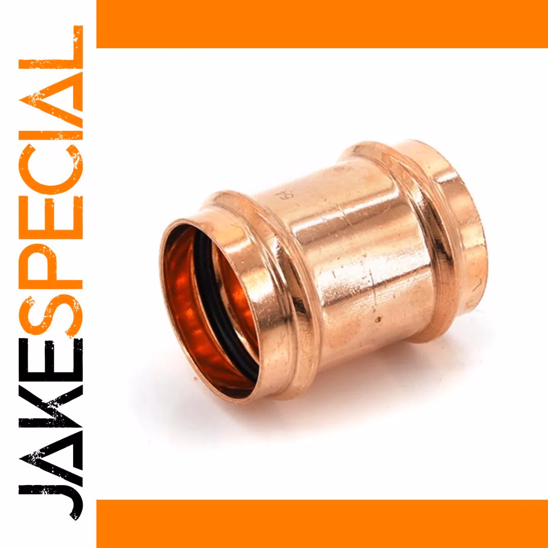 Copper Double Clamp Pressure Pipe Fitting 7 mm ID - Image 3