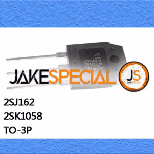 5PCS TO-3P Audio Transistor Set 2SJ162 2SK1058