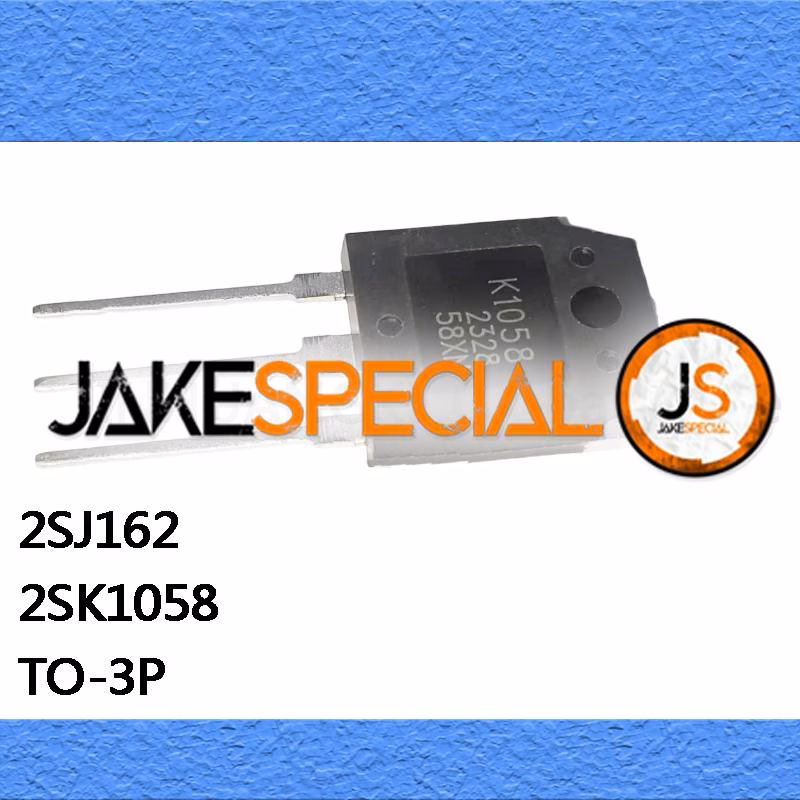5PCS TO-3P Audio Transistor Set 2SJ162 2SK1058