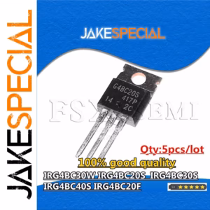 5PCS IRG4BC Transistor Set in TO220 Format