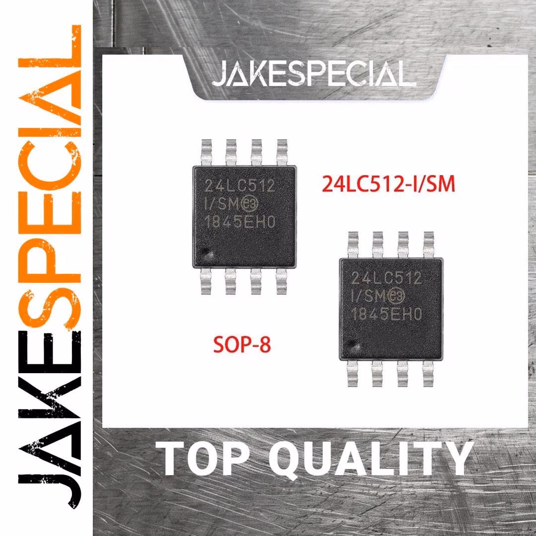 24LC512 IC EEPROM 512 Kbit 5-20 PCS