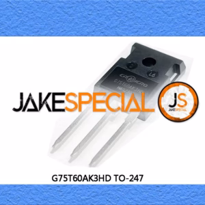 5PCS G75T60AK3HD IGBT Tubes 75A 600V TO-247