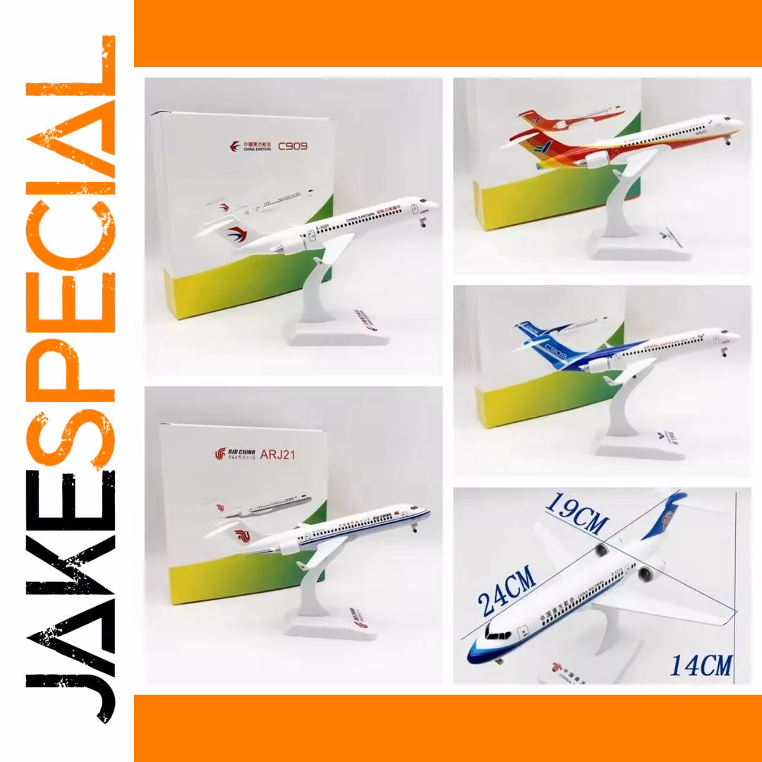 C909 Series ARJ21 Die-Cast Model Plane 24cm