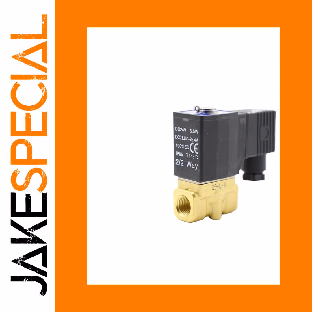Brass Solenoid Valve 20 Bar 110V 12V 24V - Image 2