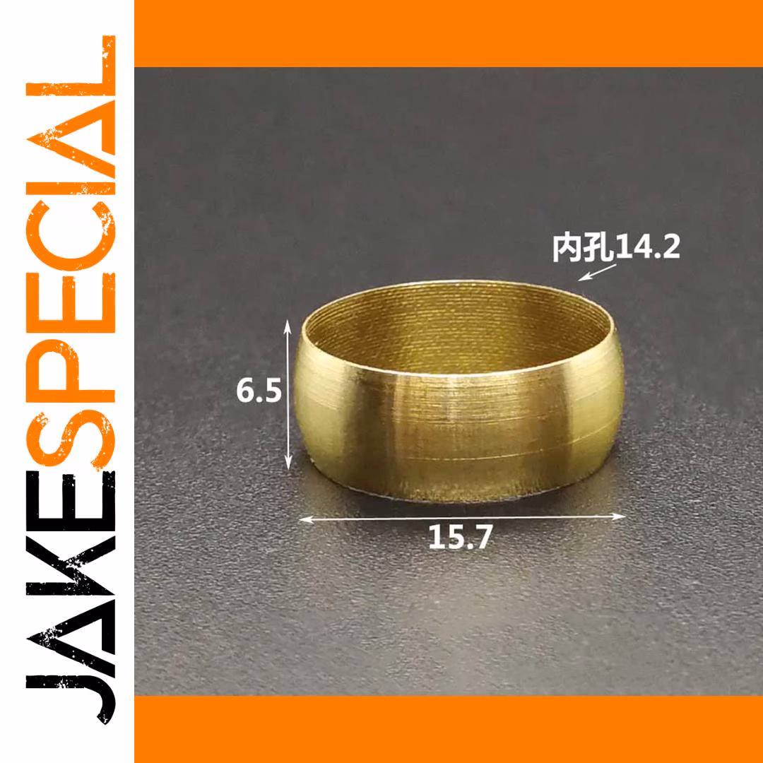 20PCS Brass Compression Sleeve Fittings Set - Image 3