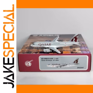 Qatar Airways A319 Diecast Model 1:400 Scale