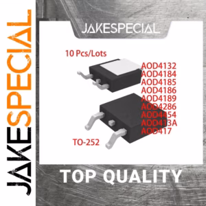 10 PCS TO-252 MOSFET Transistors Set AOD Models