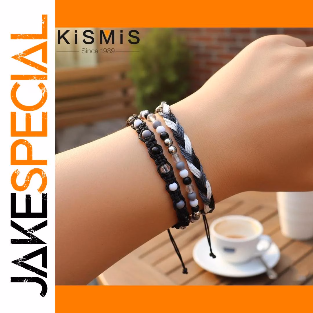 Bohemian Friendship Rope Bracelets Set of Three
