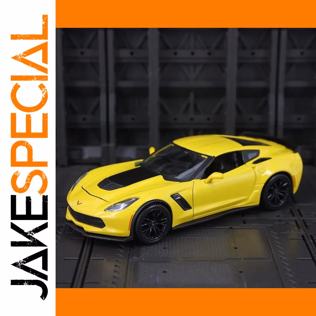 Chevrolet Corvette Z06 1:24 Scale Diecast Model - Image 3