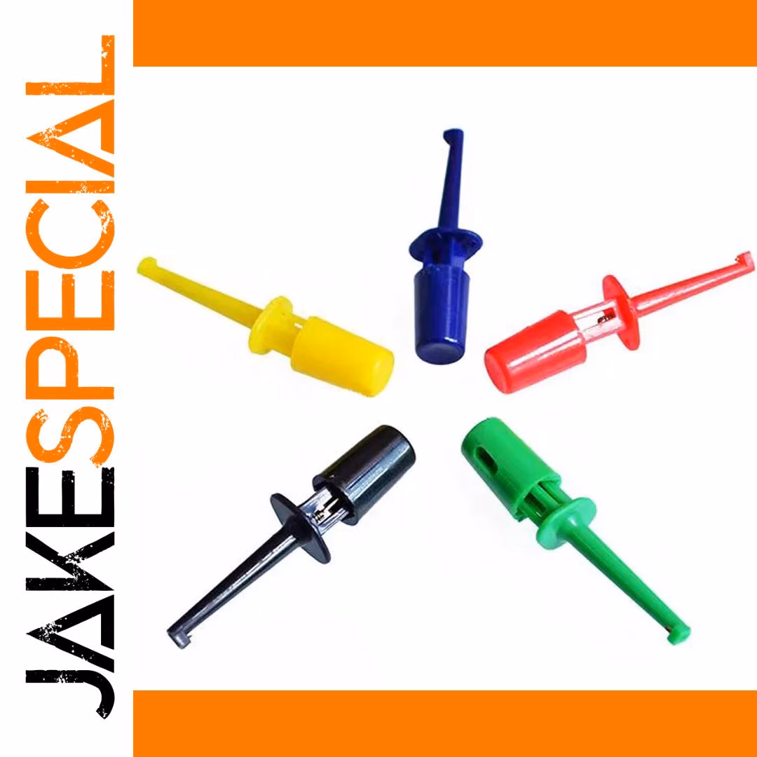 5PCS Vibrant Test Hooks for Testing Applications