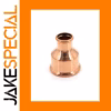 Polished Copper Pressure Reducer Connector 7mm