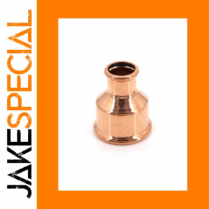 Polished Copper Pressure Reducer Connector 7mm