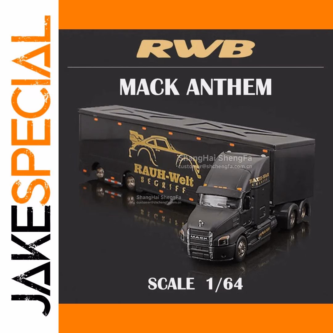 1:64 Scale American Style Trailer Transport Truck - Image 3