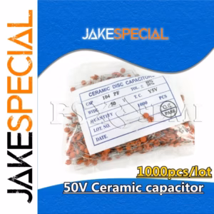 1000PCS Ceramic Capacitors Set 50V 1pF to 100nF