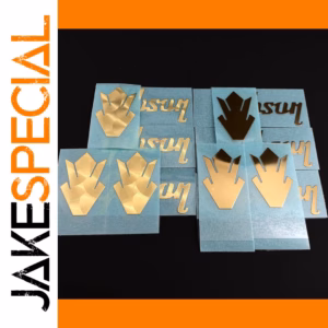 Crown Metal Guitar Decal Set - 3 Sets