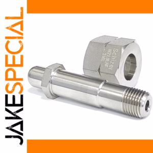 W21.8 Left Hand Female to 1/4 NPT VCR Fitting
