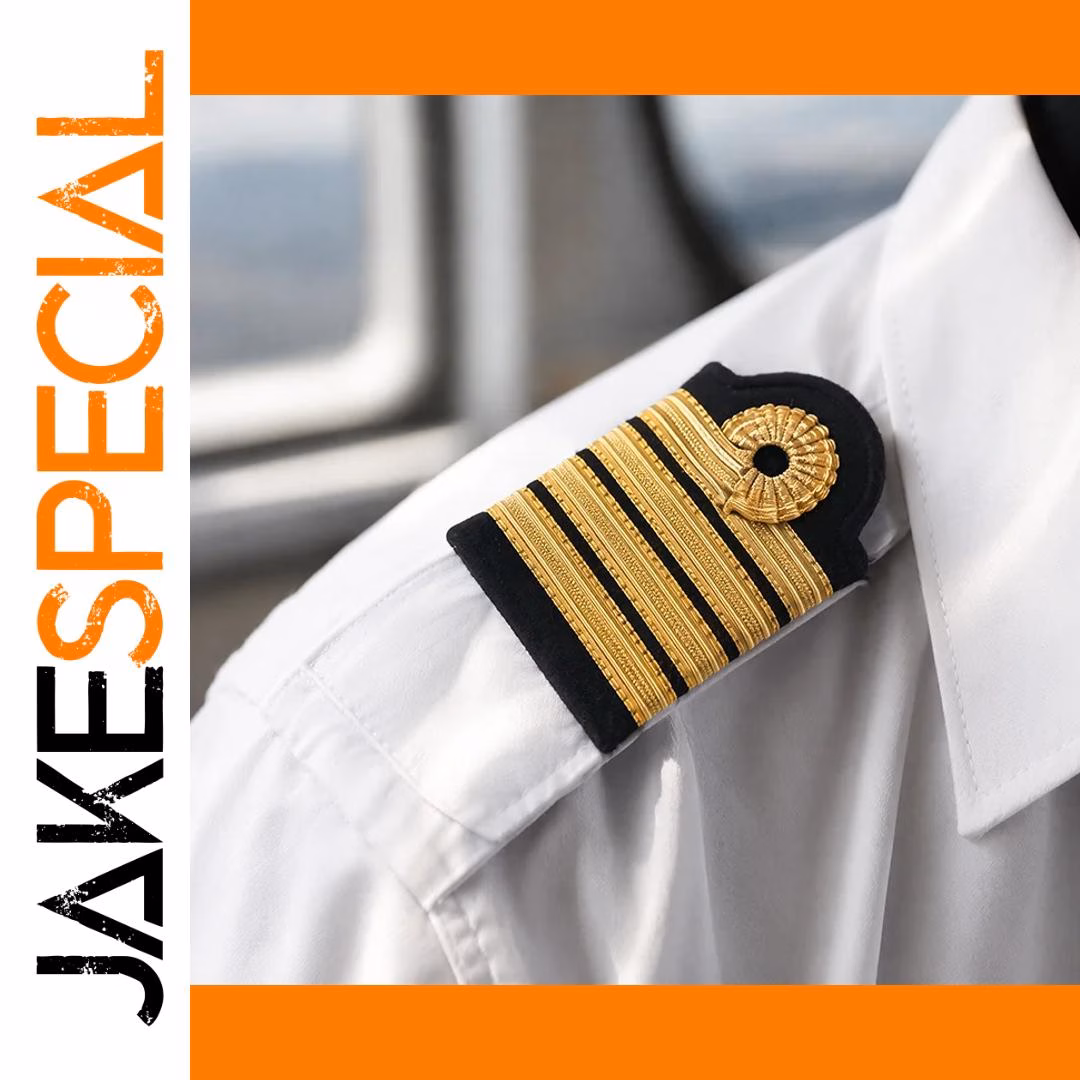 Metallic Gold Woven Tape Epaulette Stripe - Image 7