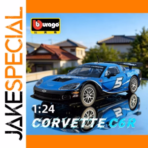Bburago 1:24 Chevrolet Corvette C6R Model Car