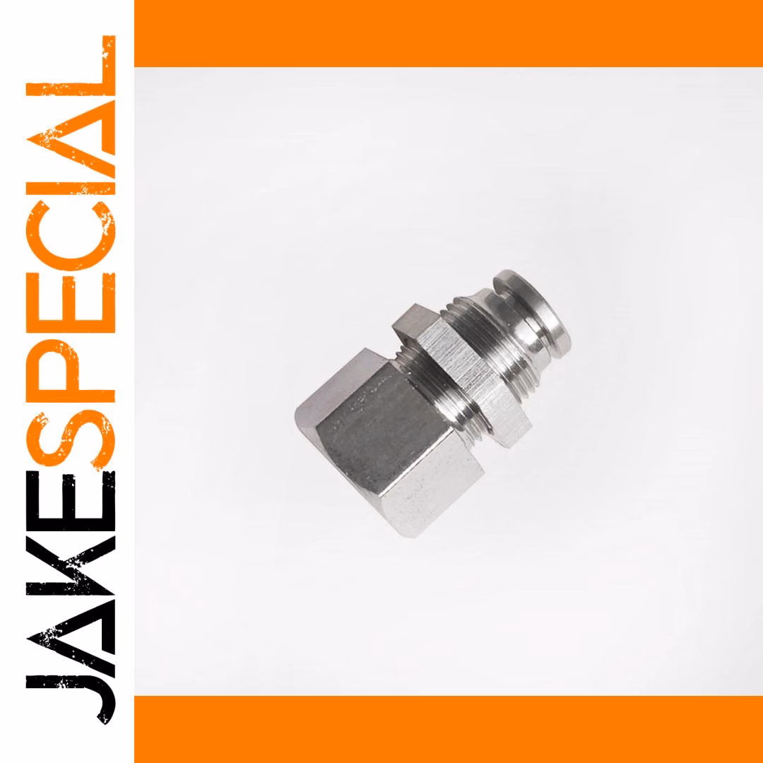 Pneumatic PMF Straight Bulkhead Connector - Image 4
