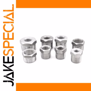 Stainless Steel Bushing Pressure Reducer 1/8 to 1-1/4
