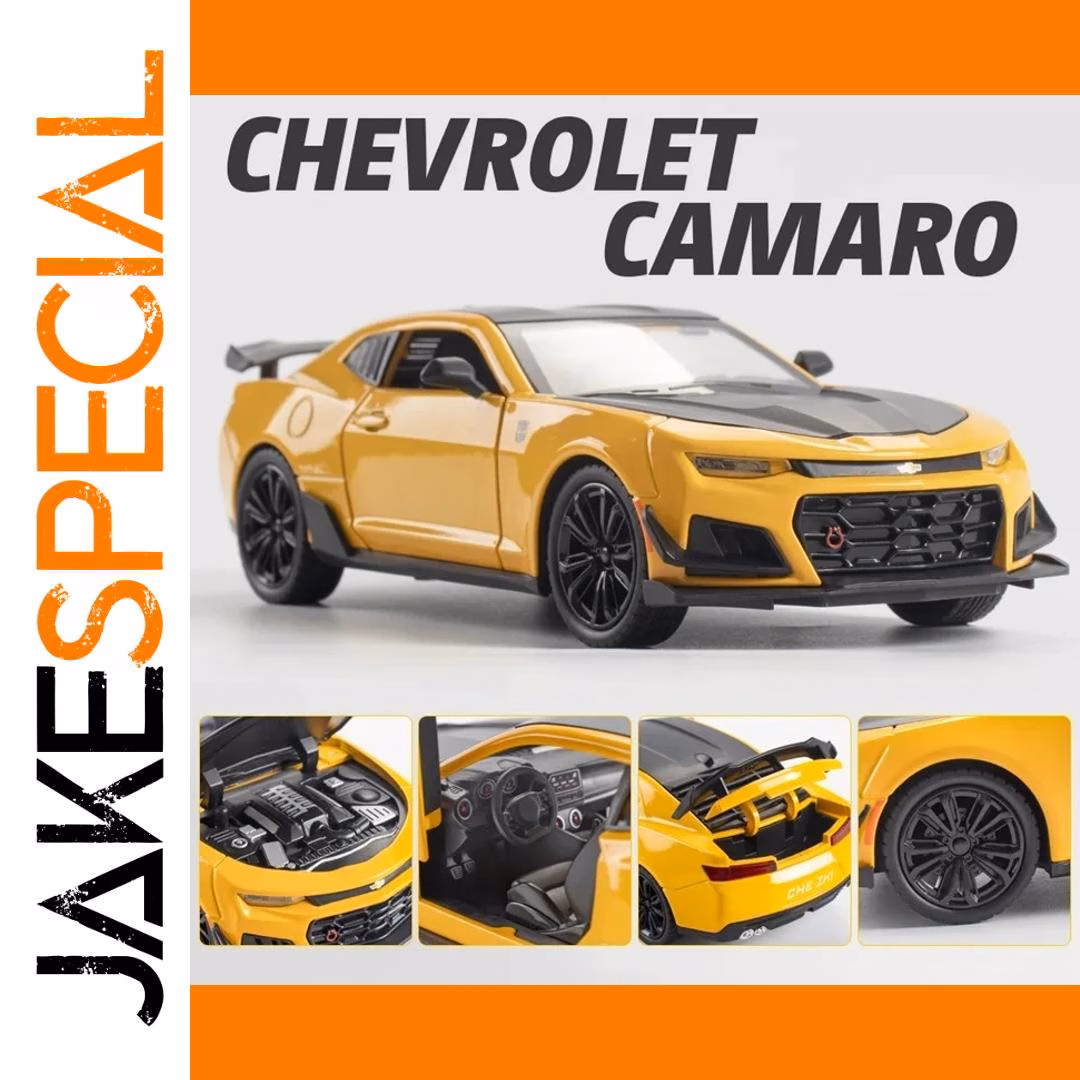 Chevrolet Camaro 1:24 Diecast Model Car - Image 2