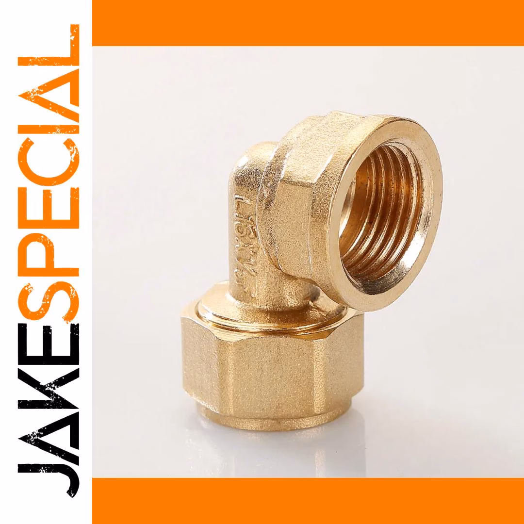 Brass Elbow Pipe Fitting 12mm to 32mm - Image 3