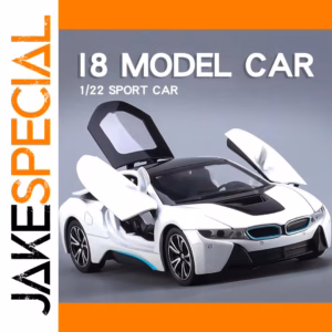 1:22 Scale Diecast i8 Sports Car Model
