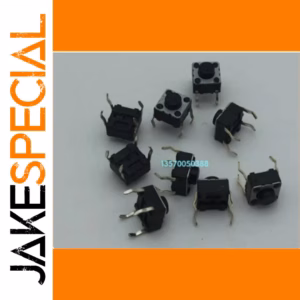 5 PCS Japanese Light Touch Switches 6x6mm