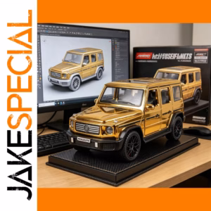 G500 SUV 1:32 Scale Diecast Model in Gold