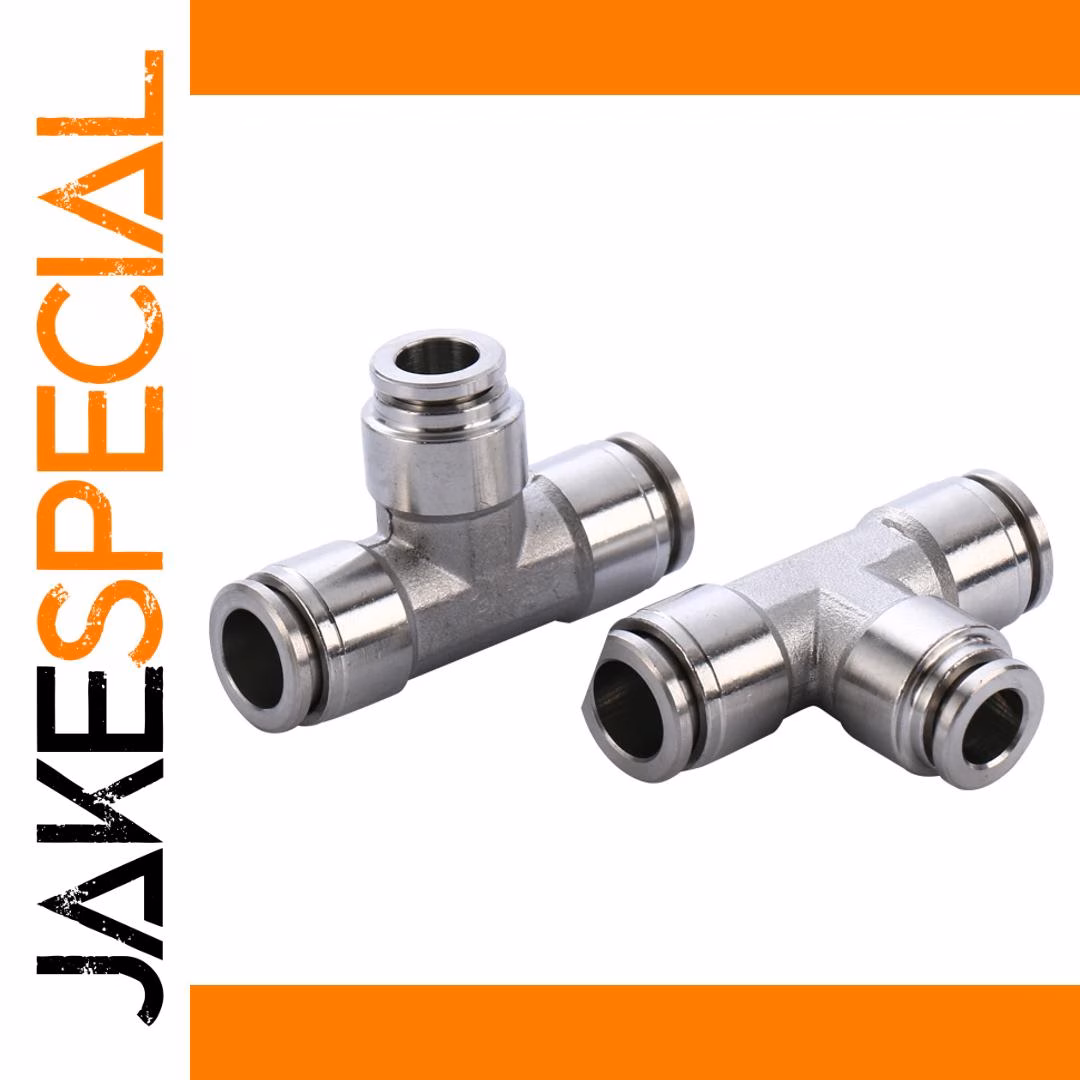 Premium Pneumatic Reducer Tee Connector 304 SS